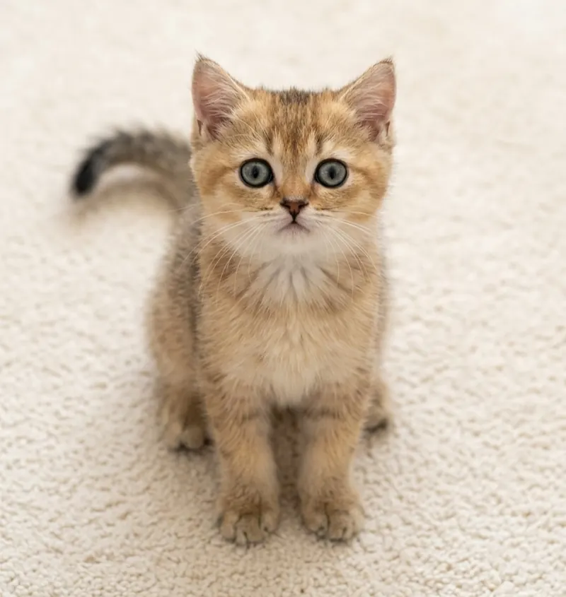 Muhteşem British Shorthair Black Golden Erkek Yavrularımız
